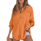Kathryn | Button-Front Tunic