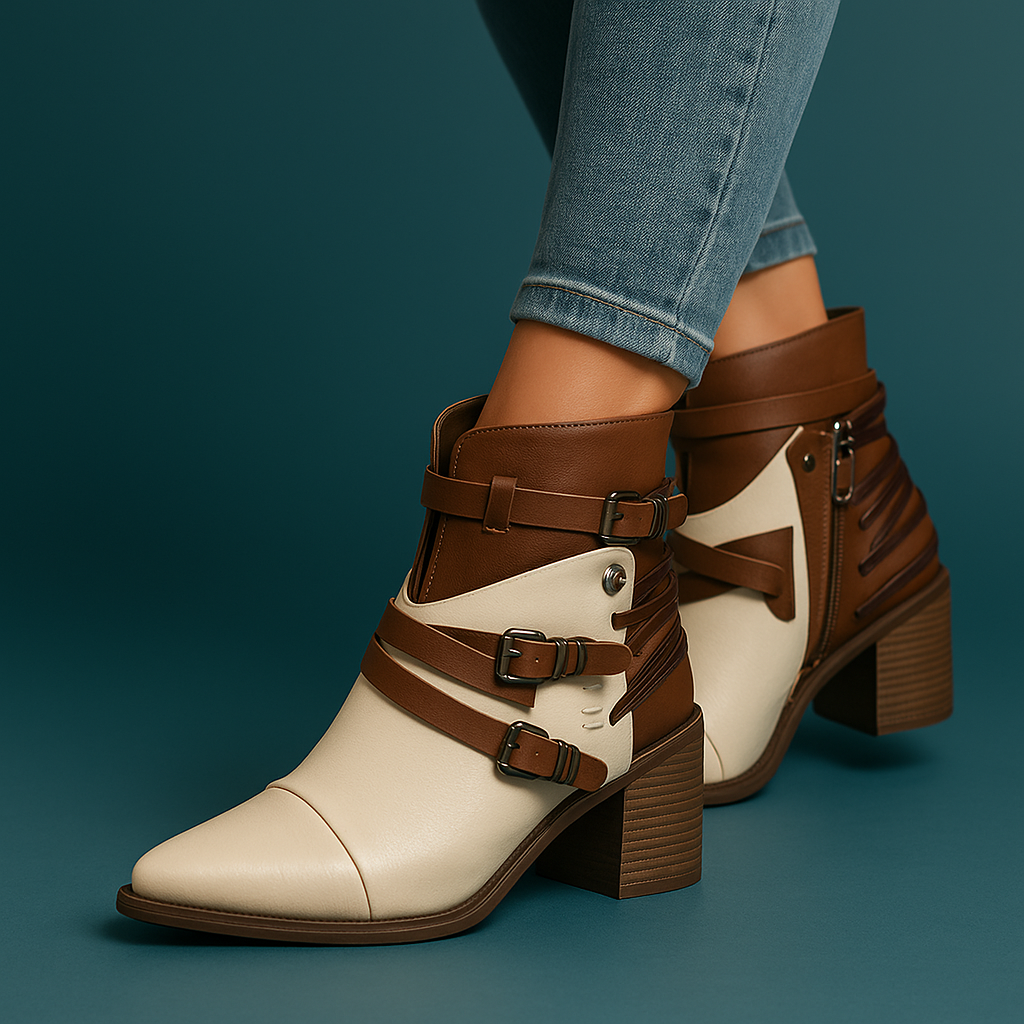 Harper Buckle Boots