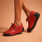 Solena Leather Cushioned Shoes