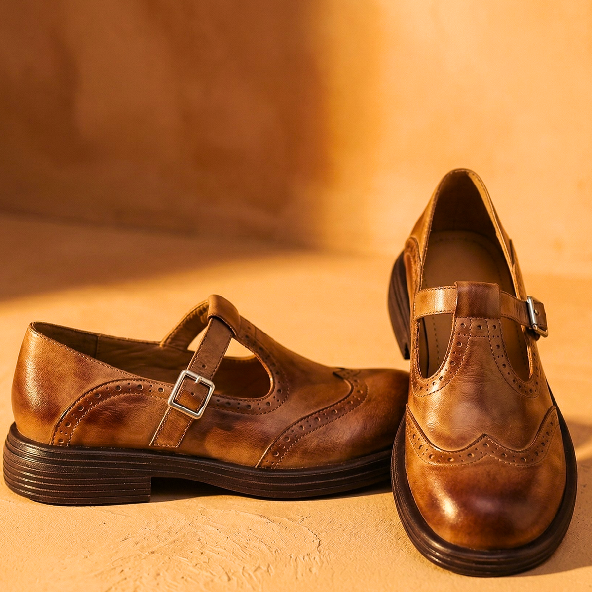 Elena Genuine Leather Loafers