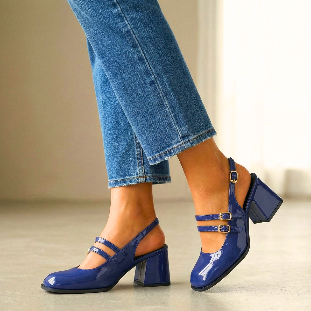 Varese Lucia Mary Jane Heels