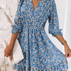 Abigail - Elegant Floral Dress