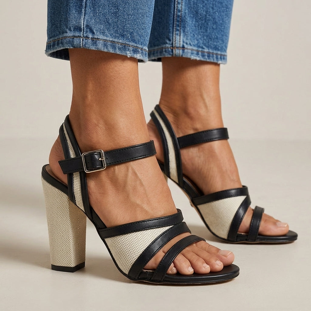 Savannah Block Heels