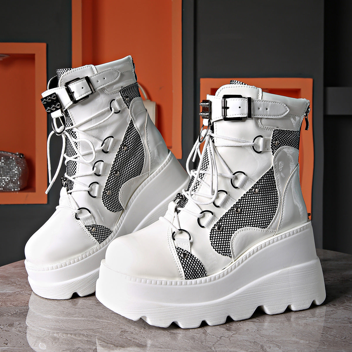 RaveDoll Platform Boots