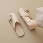 Calise Vegan Leather Sandals