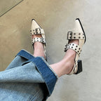 Dorma Buckle Block Heels