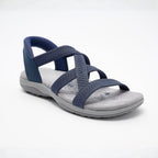 Reggae Knit Crossover Sandals