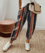 Elle™ | Flattering Fit & Comfort Waistband Trouser With Print