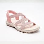 Reggae Knit Crossover Sandals