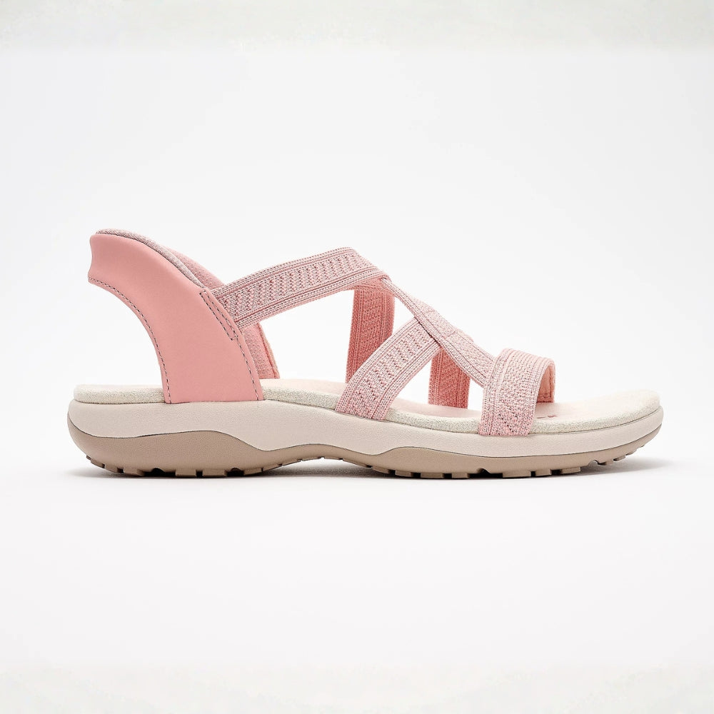 Reggae Knit Crossover Sandals