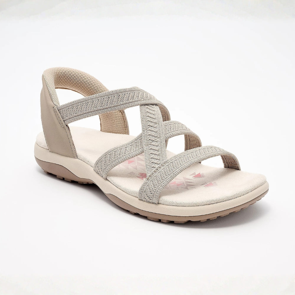 Reggae Knit Crossover Sandals