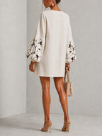 Waverly | Puff-Sleeve Floral Mini Dress