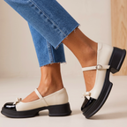 Clara Leather Mary Janes