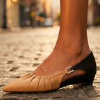 Elenor Pointed Leather Flats