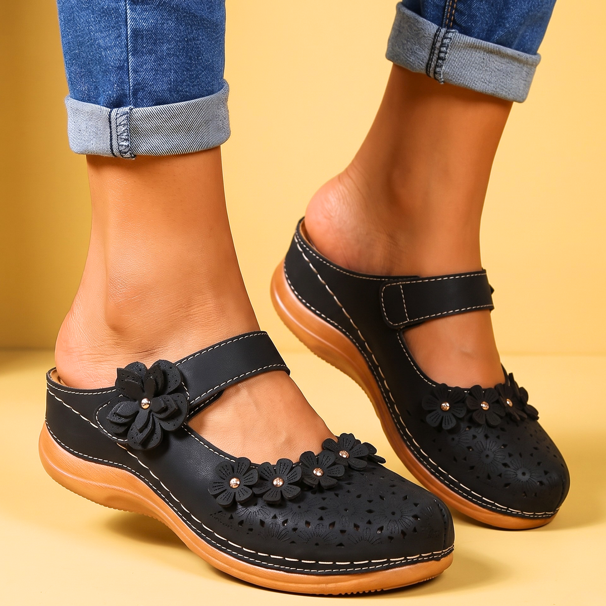 Flora Cushioned Sandals