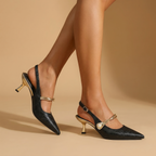 Liora Pearl Sculpted Heels