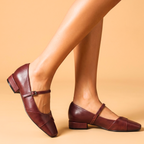 Sofia Leather Mary Janes