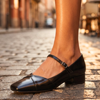 Sofia Leather Mary Janes