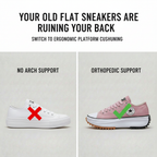 Fashion Star | Women’s Platform Casual Sneakers