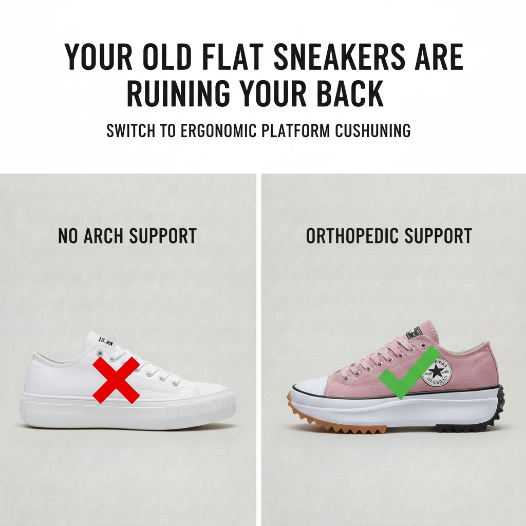 Fashion Star | Women’s Platform Casual Sneakers
