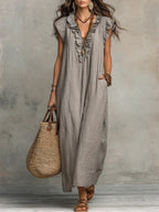 Carmela™ – Ruffled Long Dress