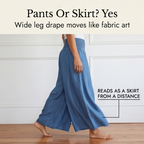 Palazza – Smocked Waist Wide Leg Palazzo Pants