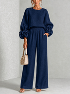 Carys | Floral Cuff Two-Piece Set