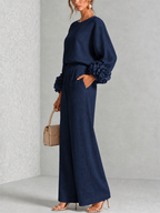 Carys | Floral Cuff Two-Piece Set